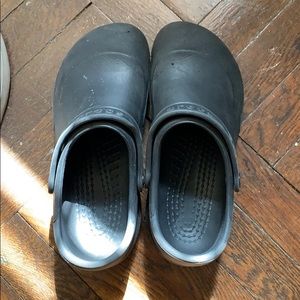 Black work crocs!